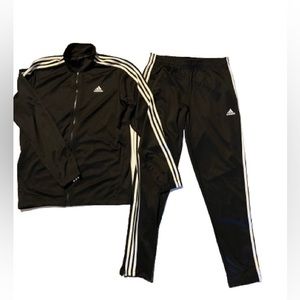 Adidas track suit /jacket and pants size M